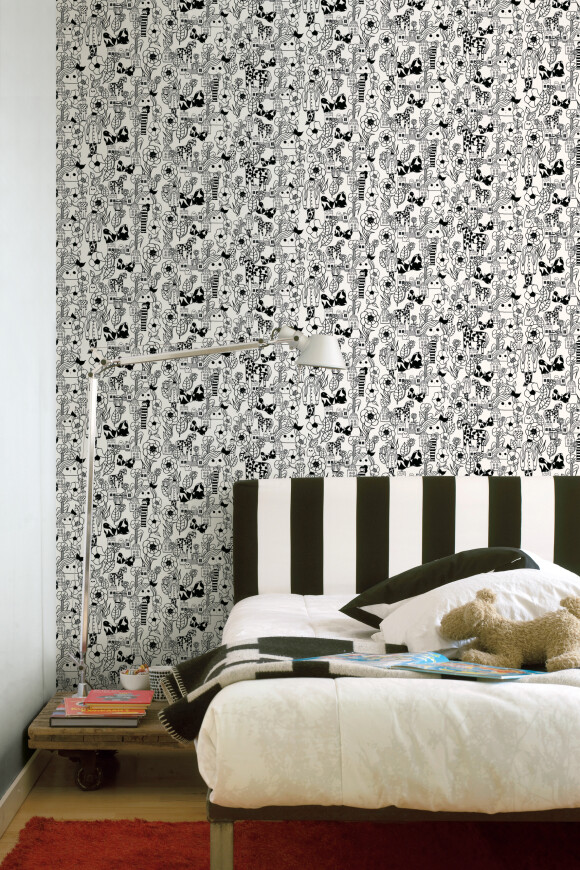 Marimekko Wallcoverings 06_Marikyla_25166_Roomshot_Web_LR